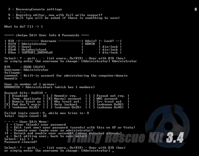 3 programas gratuitos para eliminar la contraseña de Windows - Renee PassNow