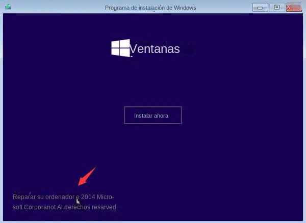 repara tu ordenador windows 10