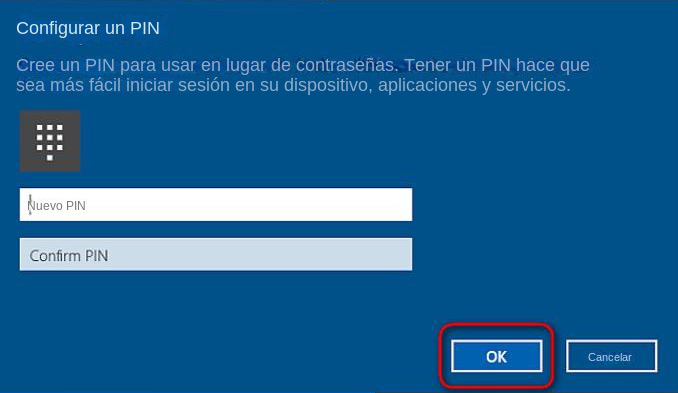 He olvidado mi PIN y he configurado uno