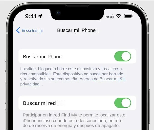 encontrar mi iPhone