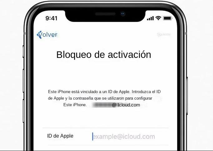 Bloqueo de activación