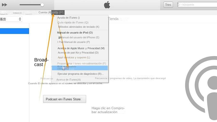 Buscar actualizaciones