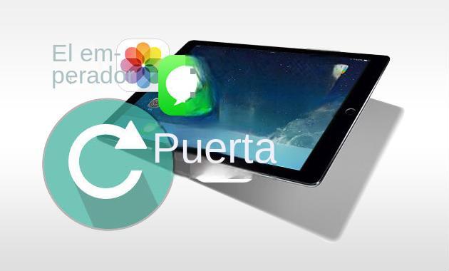 método de inicialización de ipad