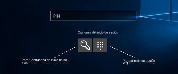 cambiar a Introducir contraseña para iniciar sesión en Windows