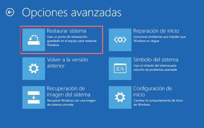 windows no arranca