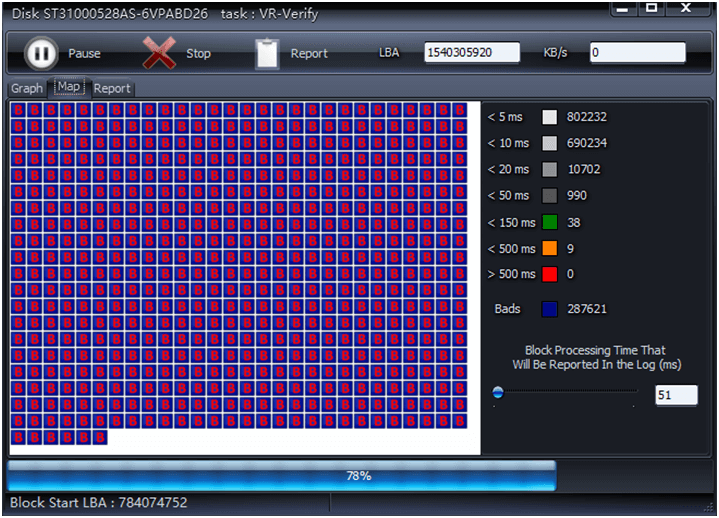 herramienta HDD-SCAN