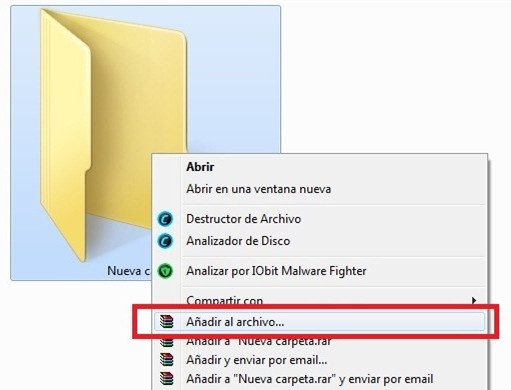 Descarga e instala Winrar.
