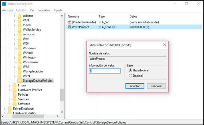  Modificar los valores de datos