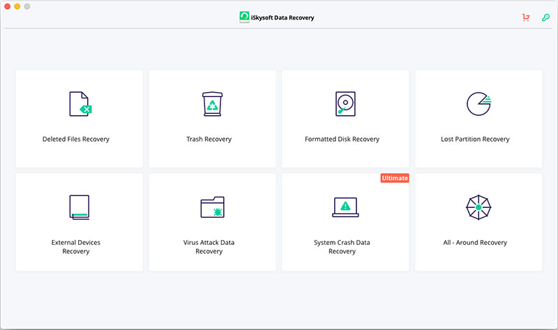 el programa ISkysoft Data Recovery