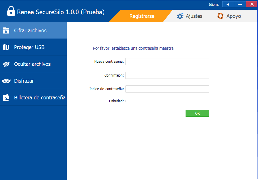 cifrar archivos con renee securesilo