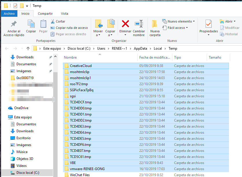 ¿Cómo borrar archivos temporales en Windows 10 o Windows 7? – Rene.E ...