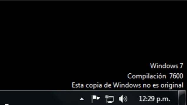 Qué hacer si Windows 7 muestra: esta copia de windows no es