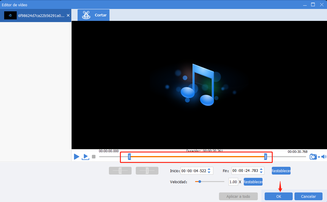 convertir MPEG4 a MP3