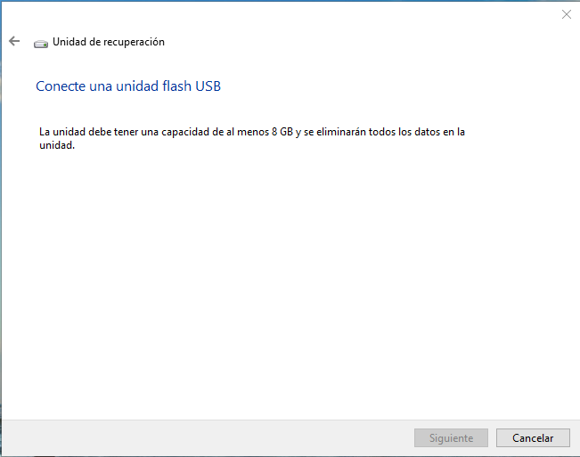 herramientas de recuperación windows 10