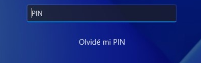 He olvidado mi PIN