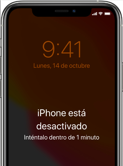 Bloqueo de seguridad del iPhone 7