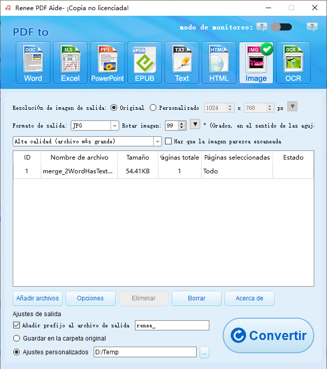 pdf a imagen