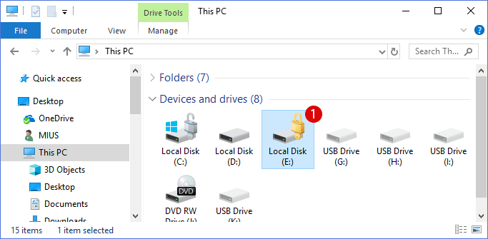 cómo desbloquear bitlocker sin contraseña ni clave de recuperación
