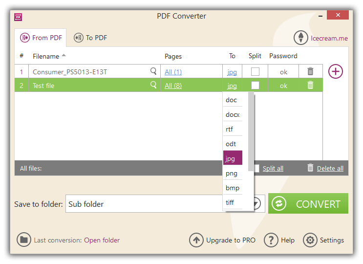 cómo convertir pdf a jpg con icecream pdf converter en windows 10