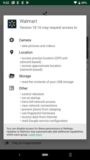 permisos de aplicaciones en Android