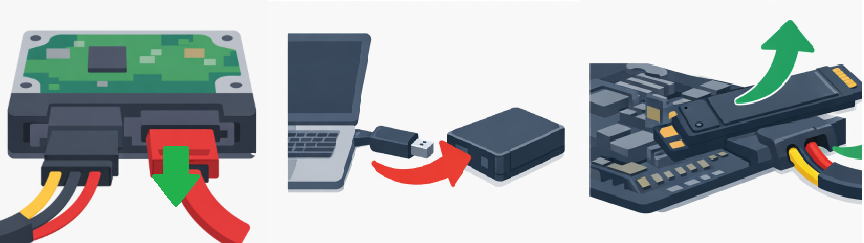 desconectar disco de la computadora